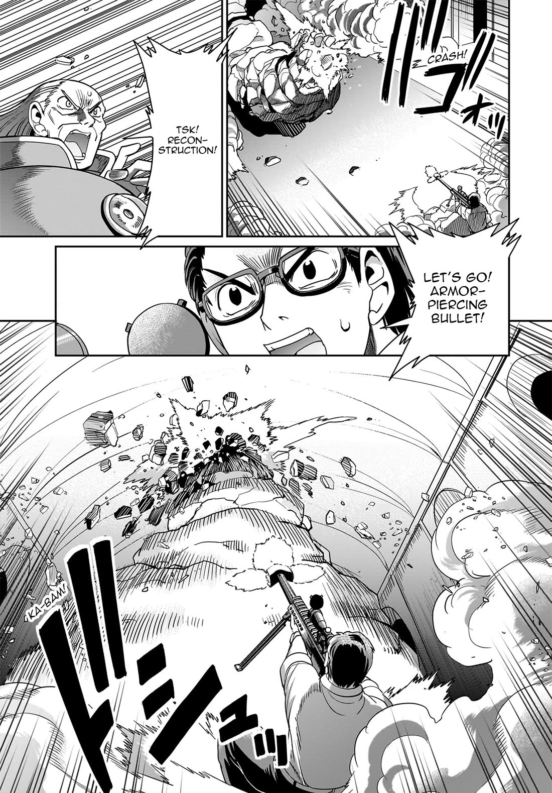 The Gunner's Life of a Middle-aged Man Summoned to Another World and Armed With a Rifle chapter 39 page 16