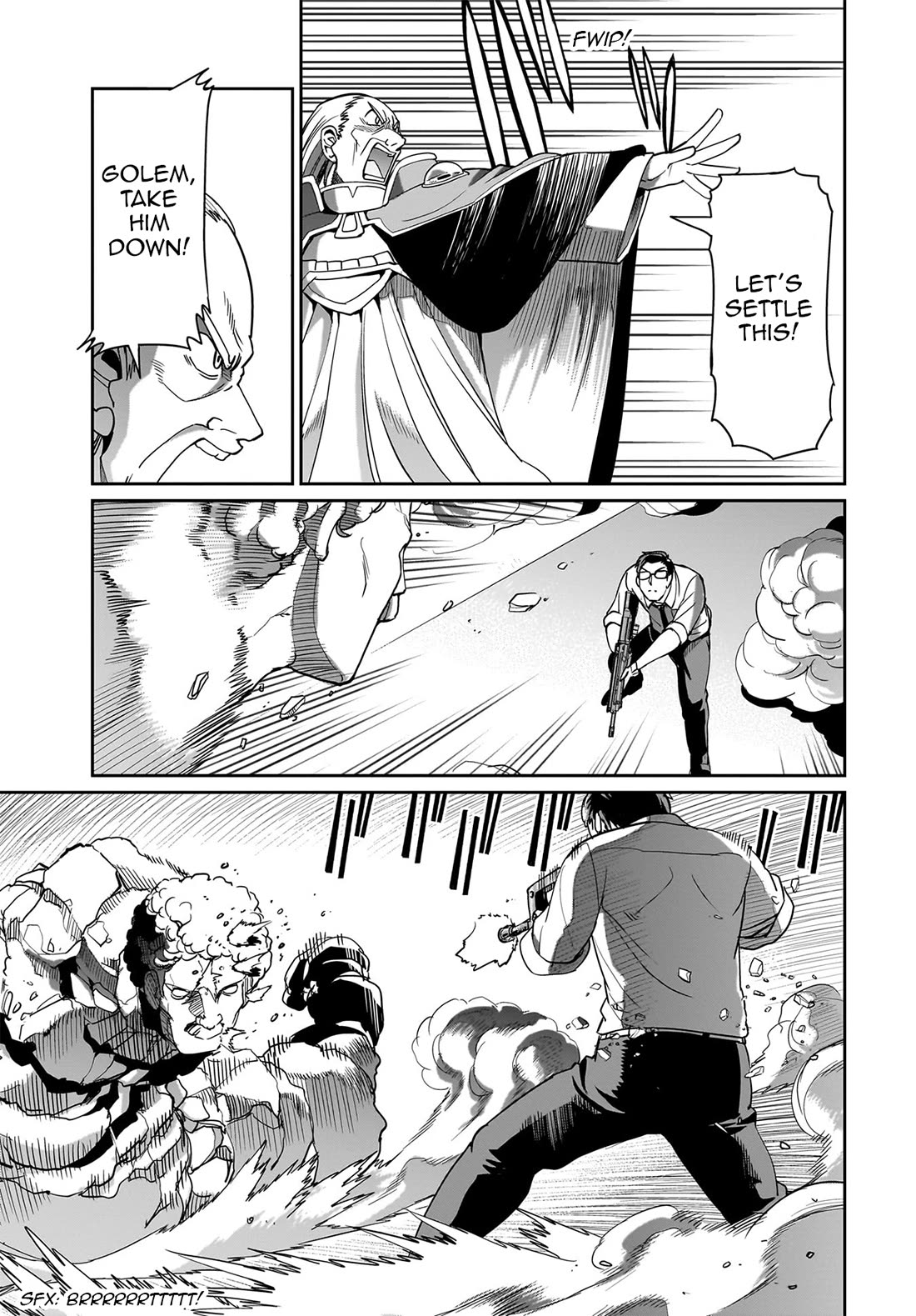 The Gunner's Life of a Middle-aged Man Summoned to Another World and Armed With a Rifle chapter 39 page 6