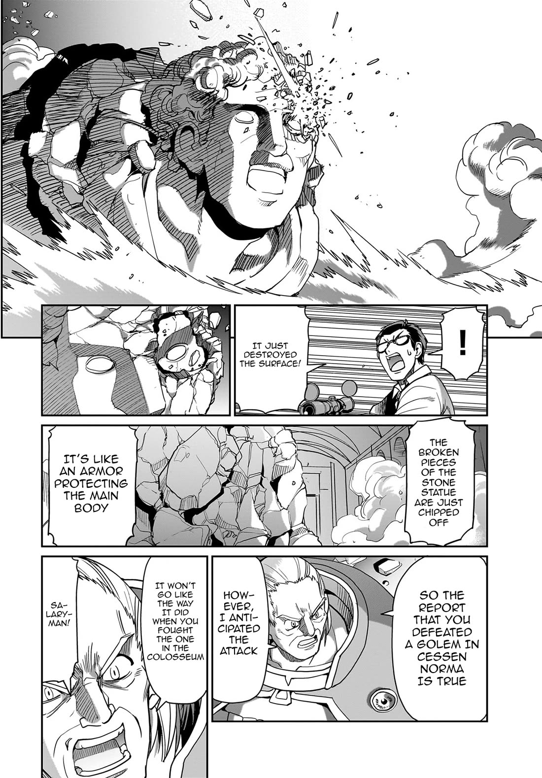 The Gunner's Life of a Middle-aged Man Summoned to Another World and Armed With a Rifle chapter 39 page 9