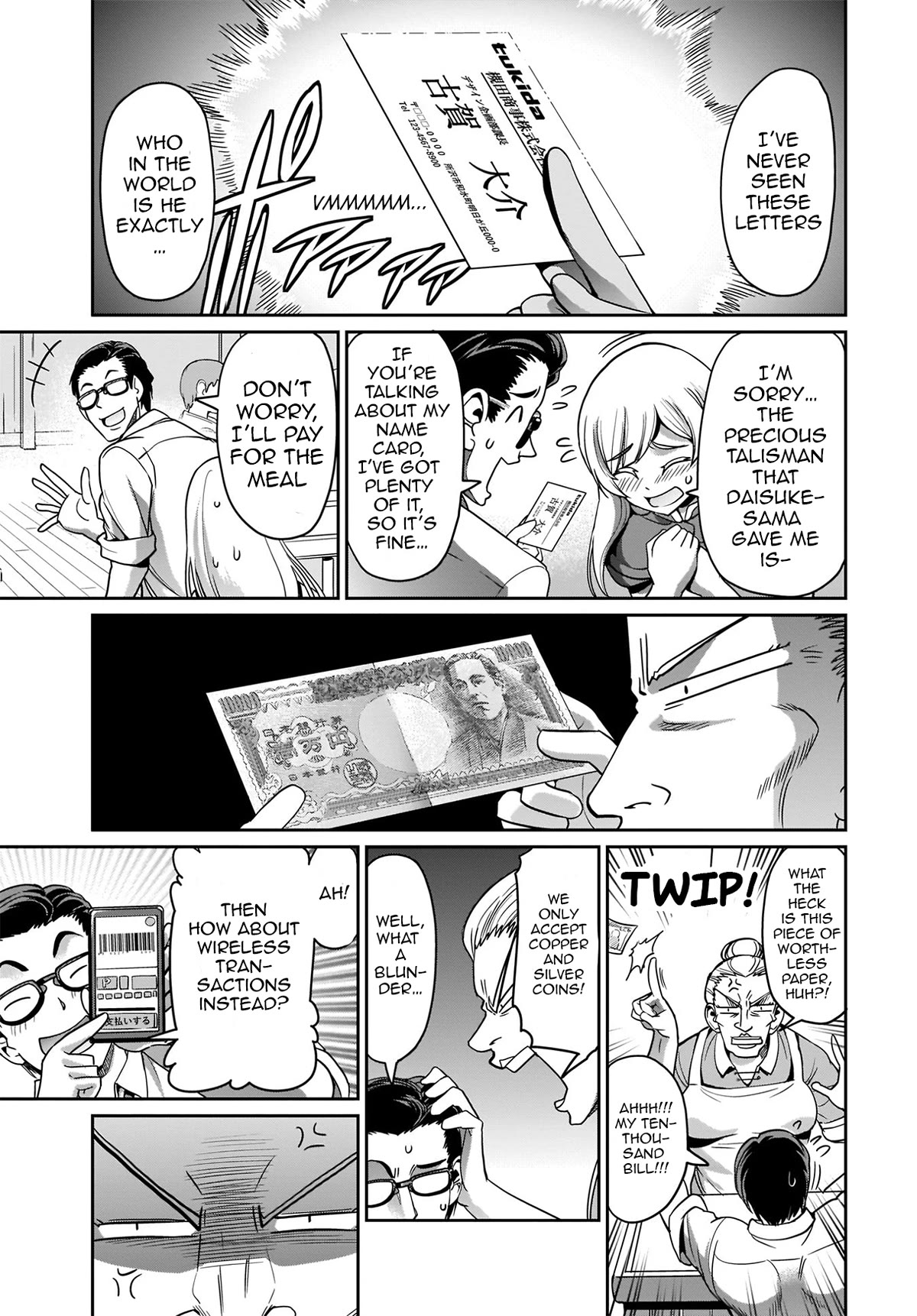 The Gunner's Life of a Middle-aged Man Summoned to Another World and Armed With a Rifle chapter 4 page 12