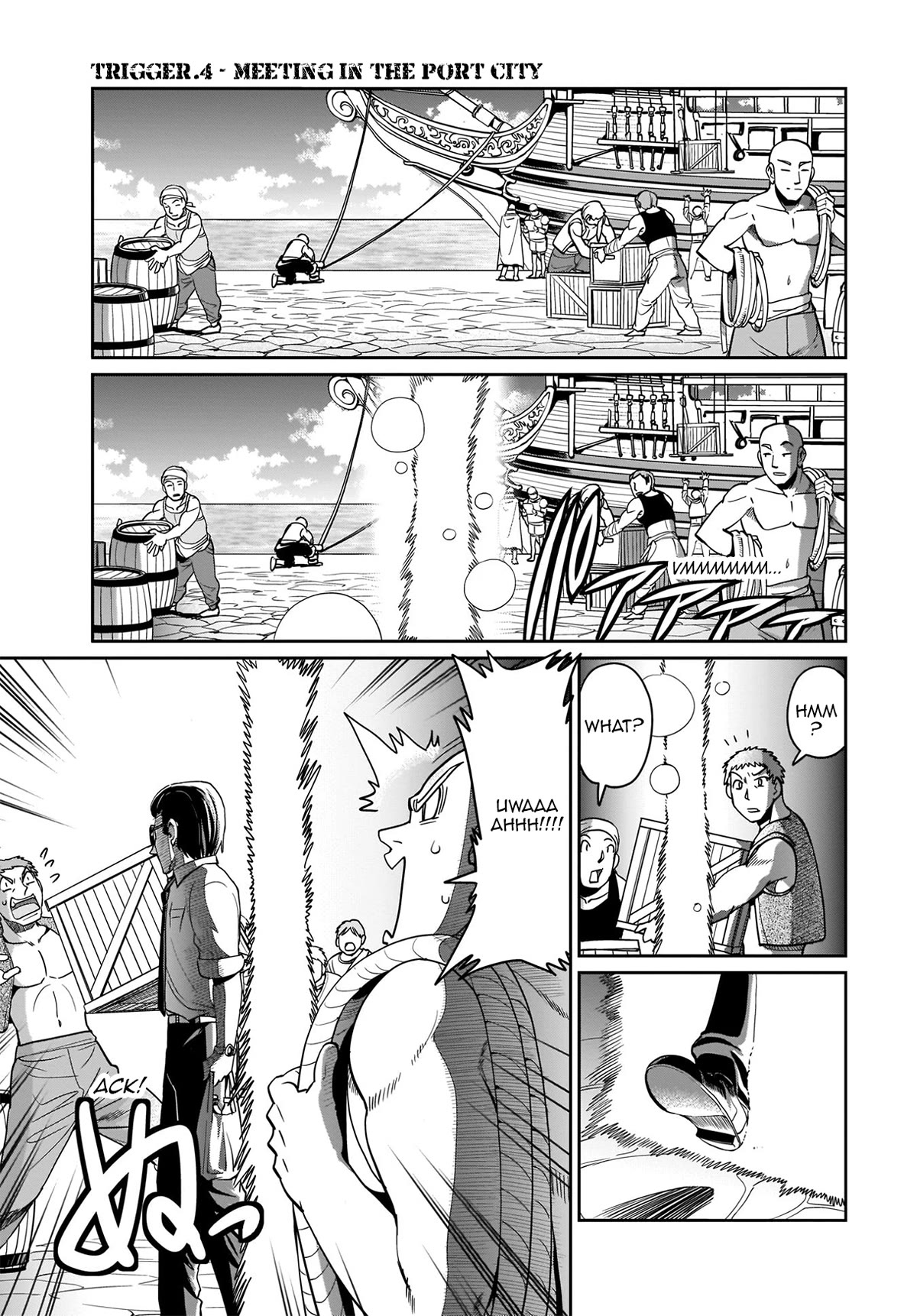 The Gunner's Life of a Middle-aged Man Summoned to Another World and Armed With a Rifle chapter 4 page 2