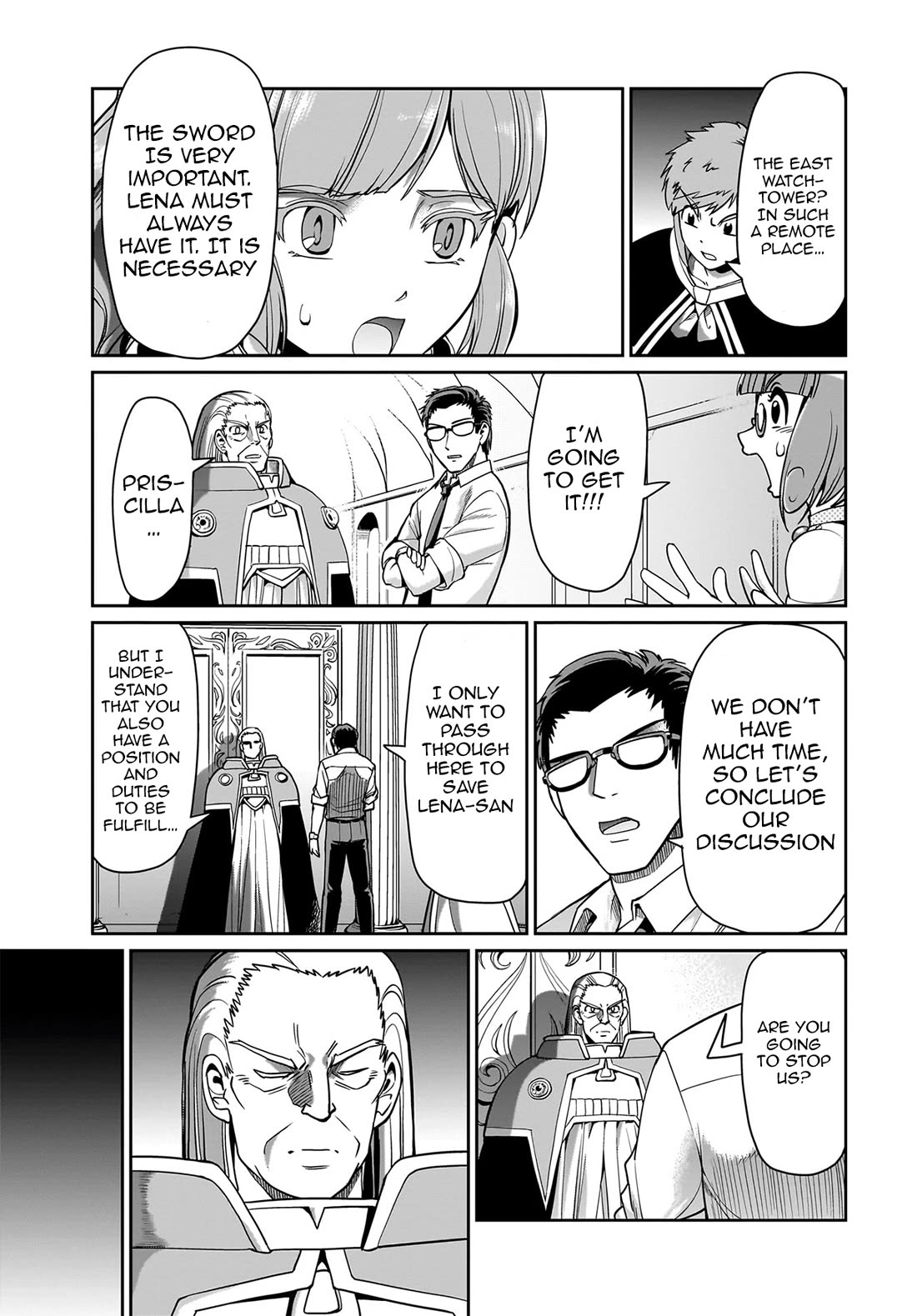 The Gunner's Life of a Middle-aged Man Summoned to Another World and Armed With a Rifle chapter 43 page 14