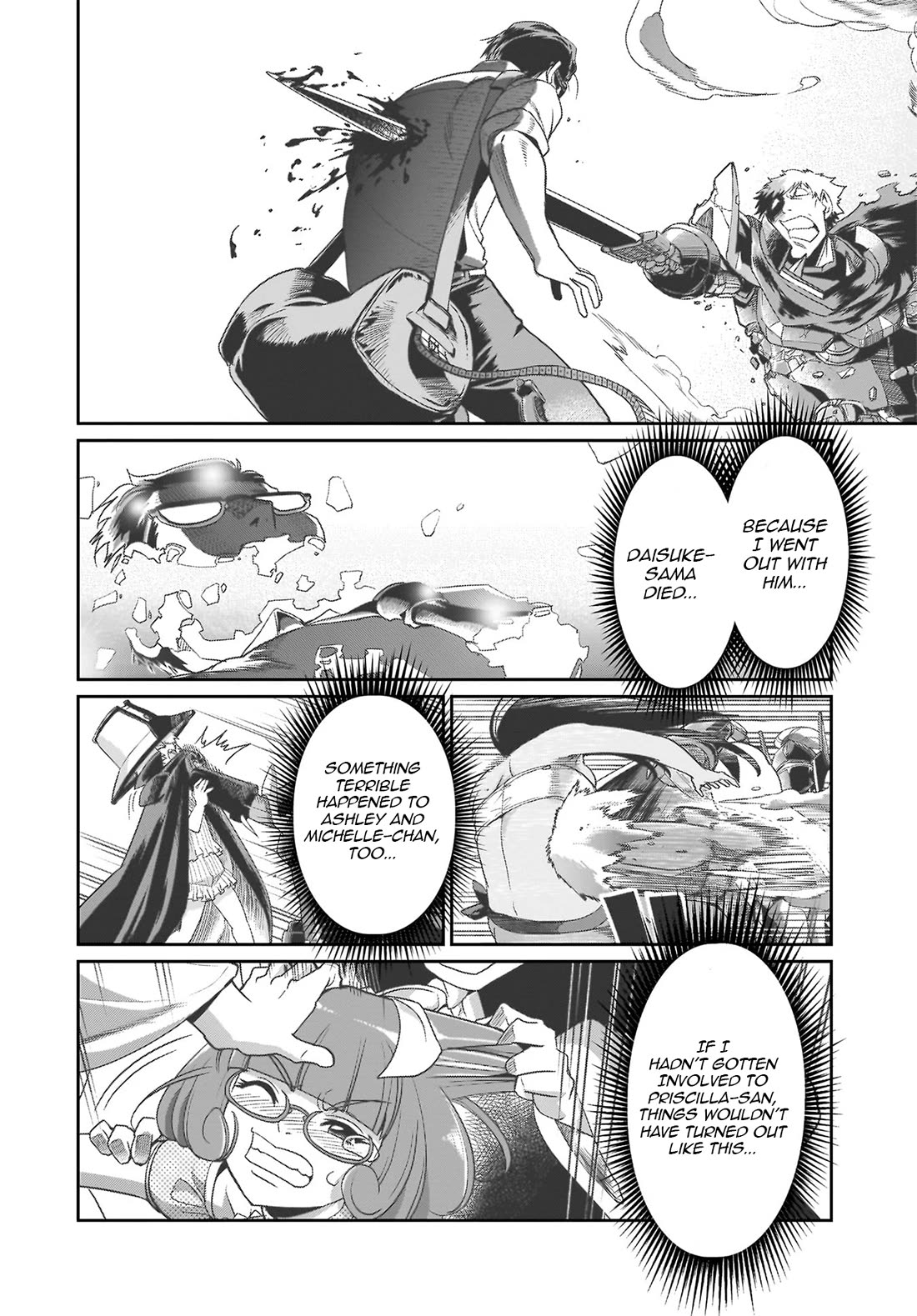 The Gunner's Life of a Middle-aged Man Summoned to Another World and Armed With a Rifle chapter 47 page 13