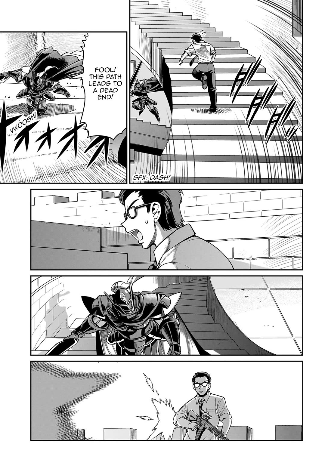 The Gunner's Life of a Middle-aged Man Summoned to Another World and Armed With a Rifle chapter 48 page 18