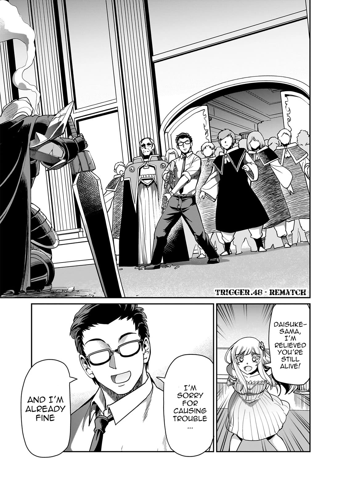 The Gunner's Life of a Middle-aged Man Summoned to Another World and Armed With a Rifle chapter 48 page 2