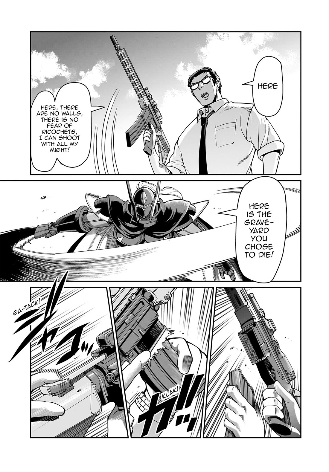 The Gunner's Life of a Middle-aged Man Summoned to Another World and Armed With a Rifle chapter 48 page 20