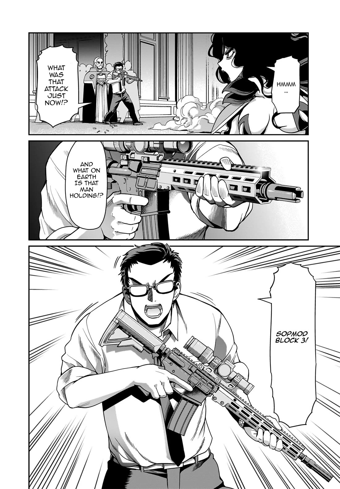 The Gunner's Life of a Middle-aged Man Summoned to Another World and Armed With a Rifle chapter 48 page 5