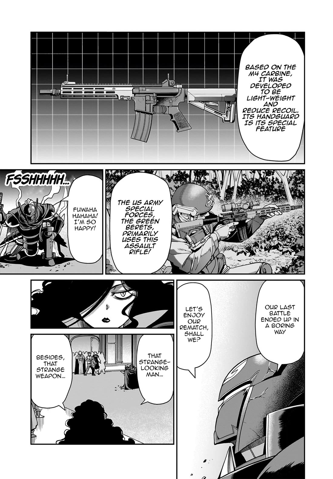 The Gunner's Life of a Middle-aged Man Summoned to Another World and Armed With a Rifle chapter 48 page 6