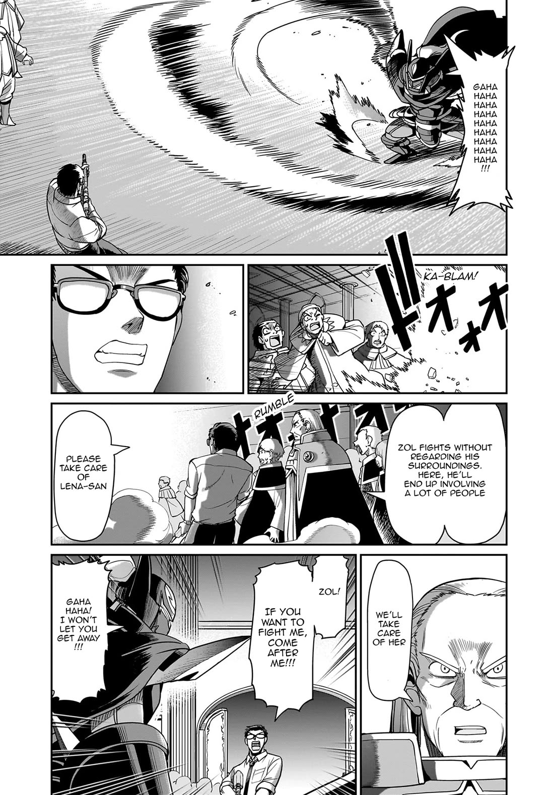 The Gunner's Life of a Middle-aged Man Summoned to Another World and Armed With a Rifle chapter 48 page 8