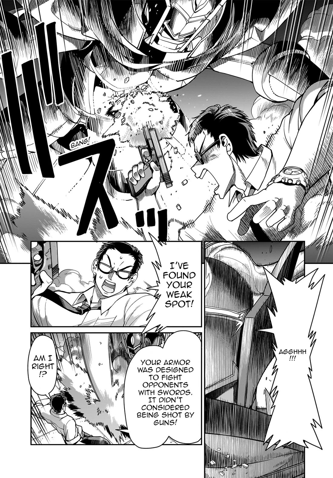 The Gunner's Life of a Middle-aged Man Summoned to Another World and Armed With a Rifle chapter 49 page 12