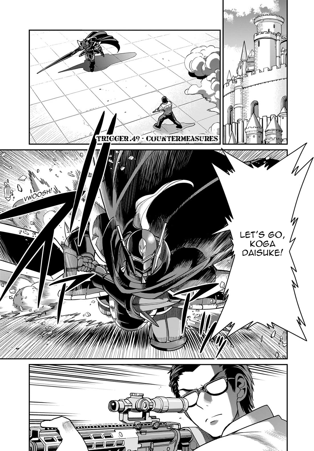 The Gunner's Life of a Middle-aged Man Summoned to Another World and Armed With a Rifle chapter 49 page 2