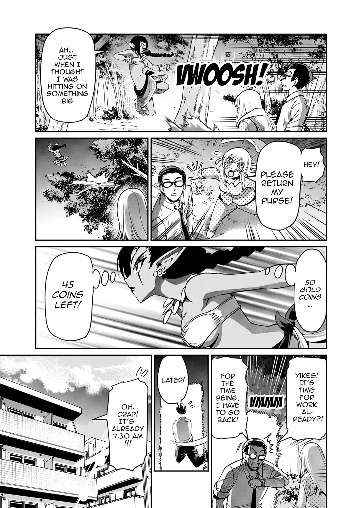 The Gunner's Life of a Middle-aged Man Summoned to Another World and Armed With a Rifle chapter 5 page 8