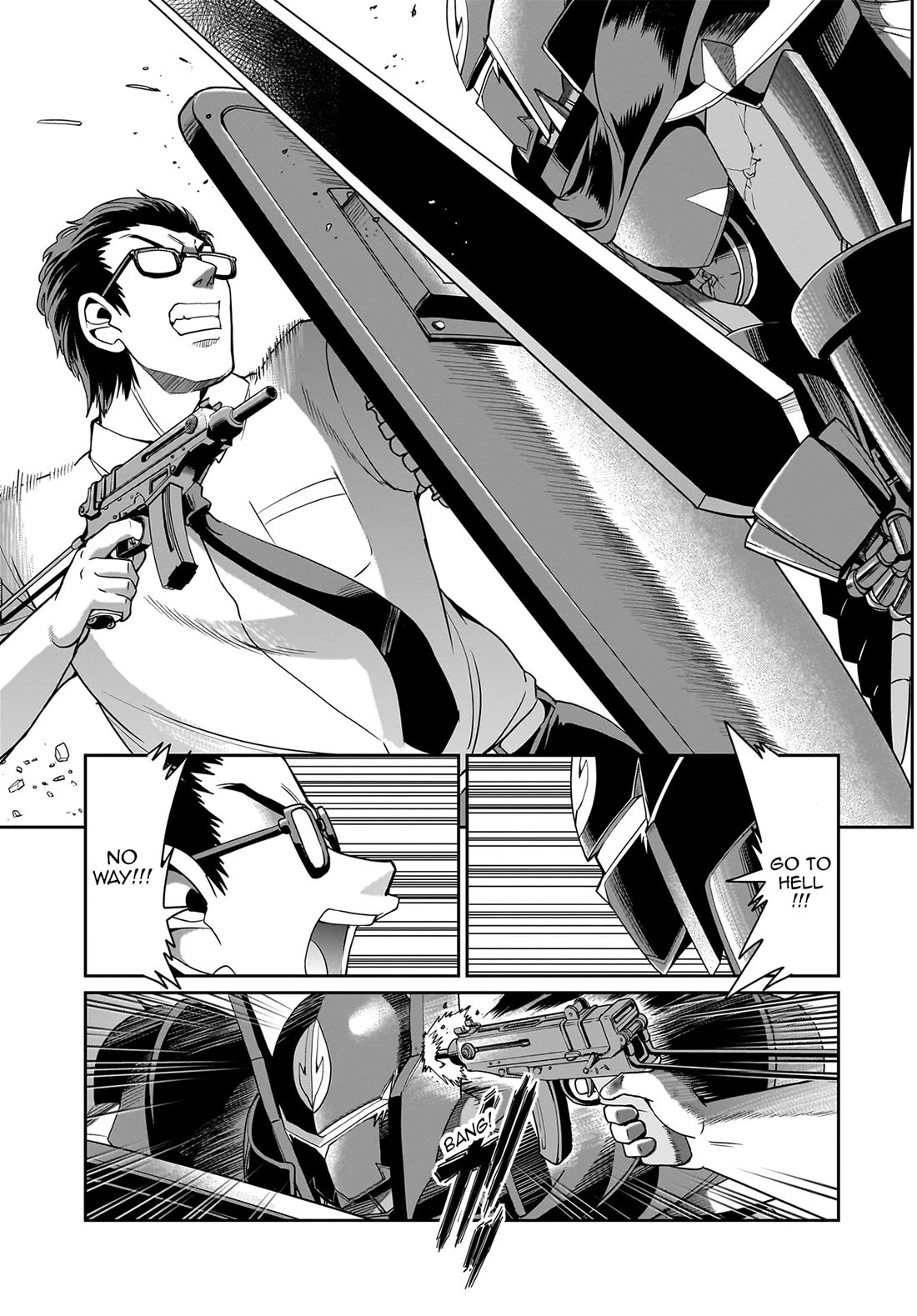 The Gunner's Life of a Middle-aged Man Summoned to Another World and Armed With a Rifle chapter 50 page 12