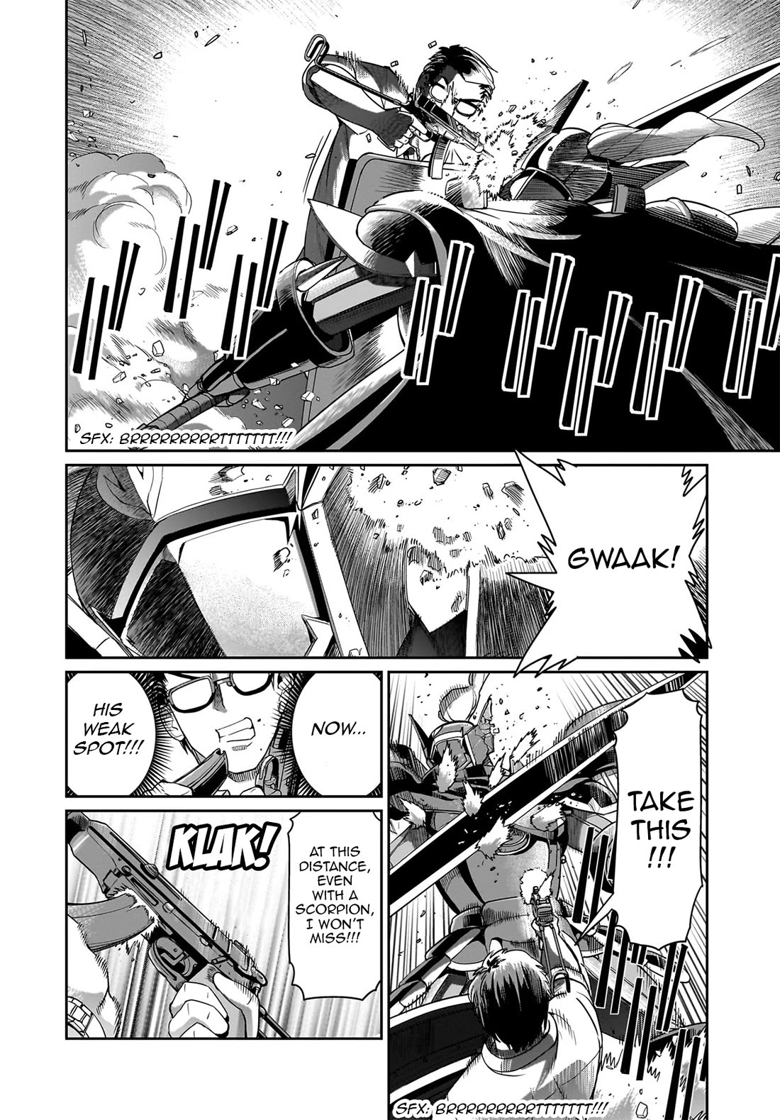 The Gunner's Life of a Middle-aged Man Summoned to Another World and Armed With a Rifle chapter 50 page 13