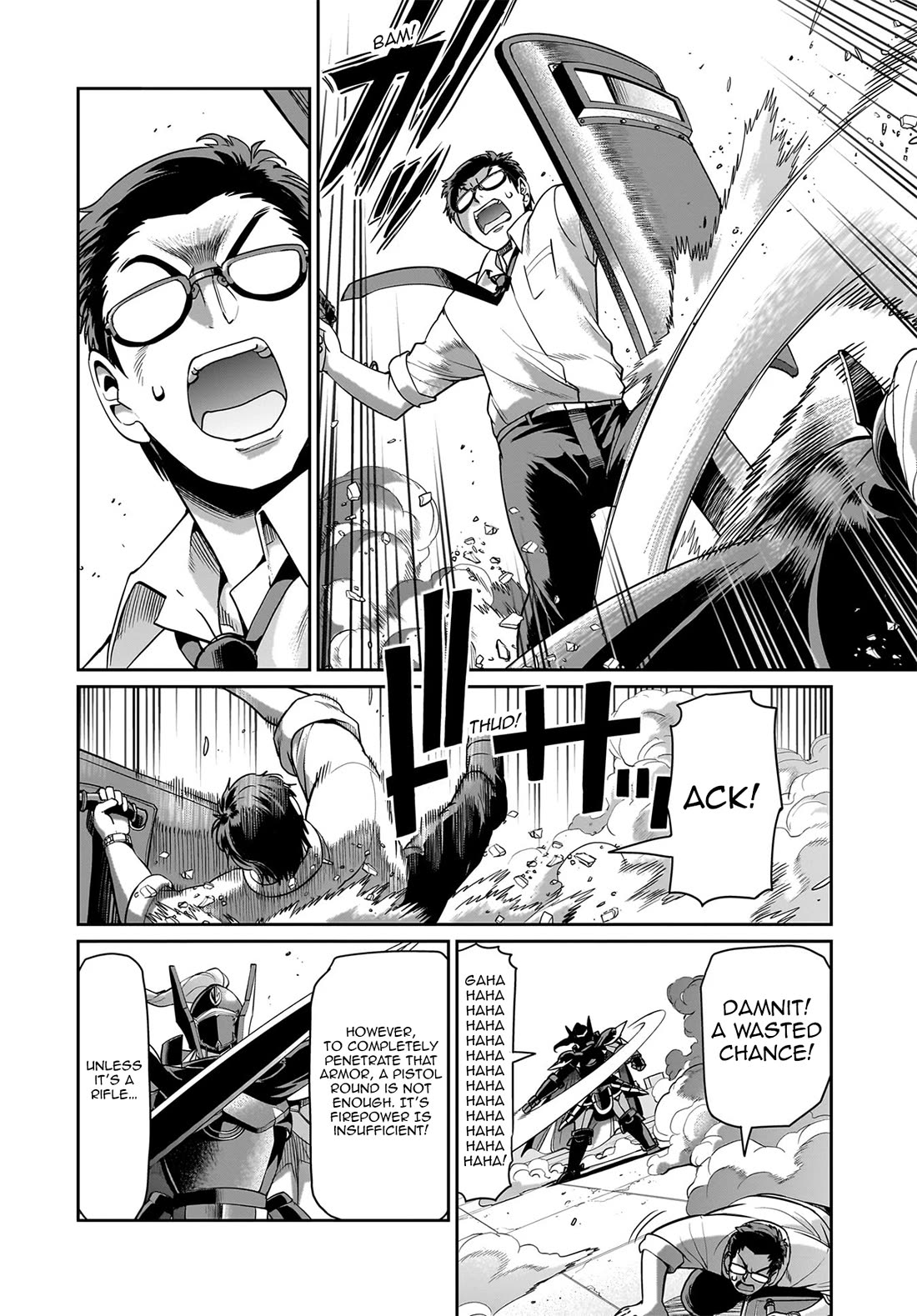 The Gunner's Life of a Middle-aged Man Summoned to Another World and Armed With a Rifle chapter 50 page 15