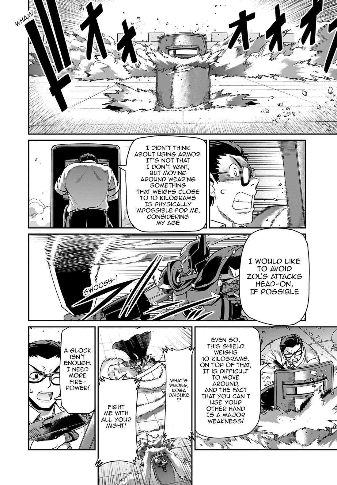 The Gunner's Life of a Middle-aged Man Summoned to Another World and Armed With a Rifle chapter 50 page 9