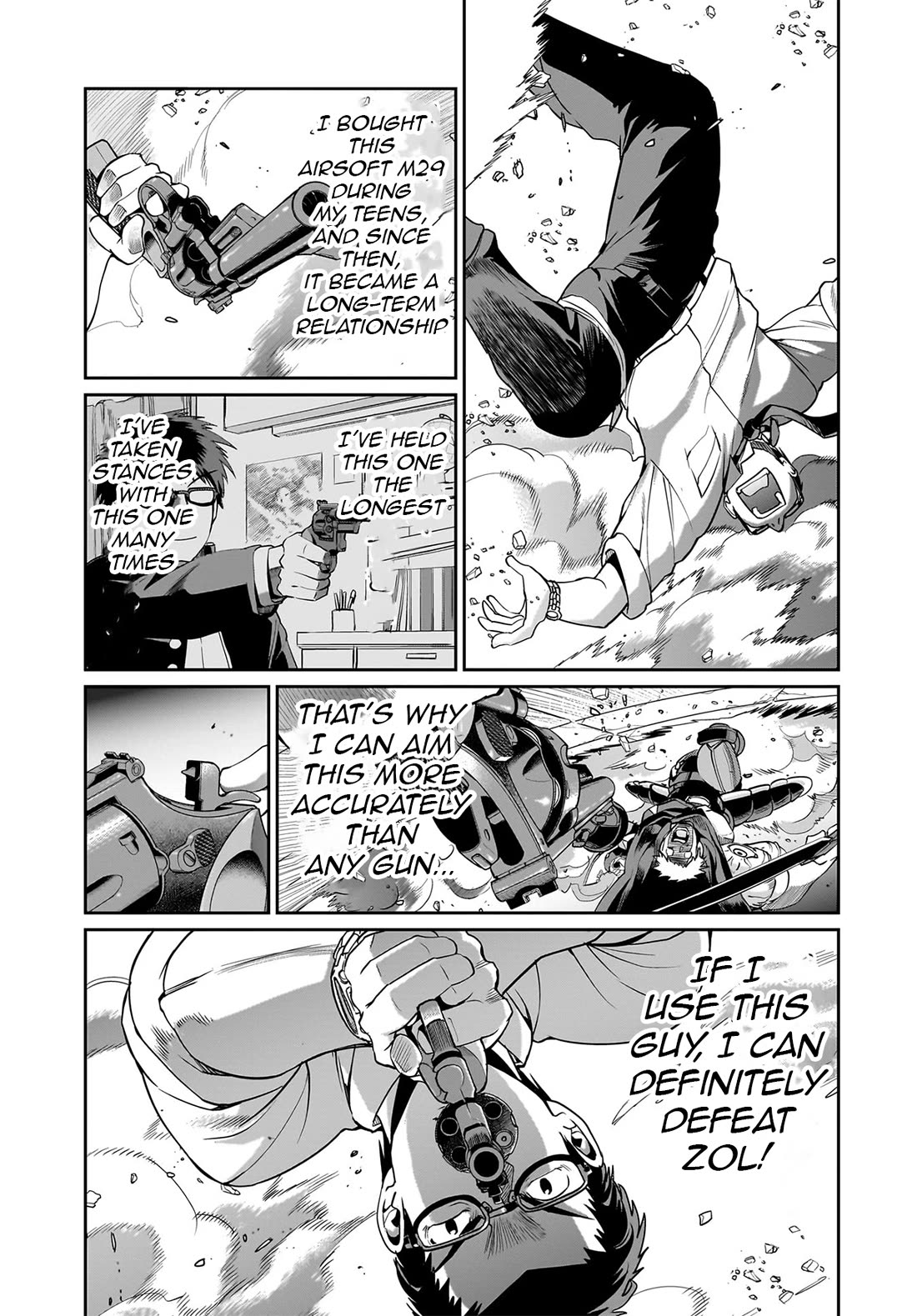 The Gunner's Life of a Middle-aged Man Summoned to Another World and Armed With a Rifle chapter 51 page 16