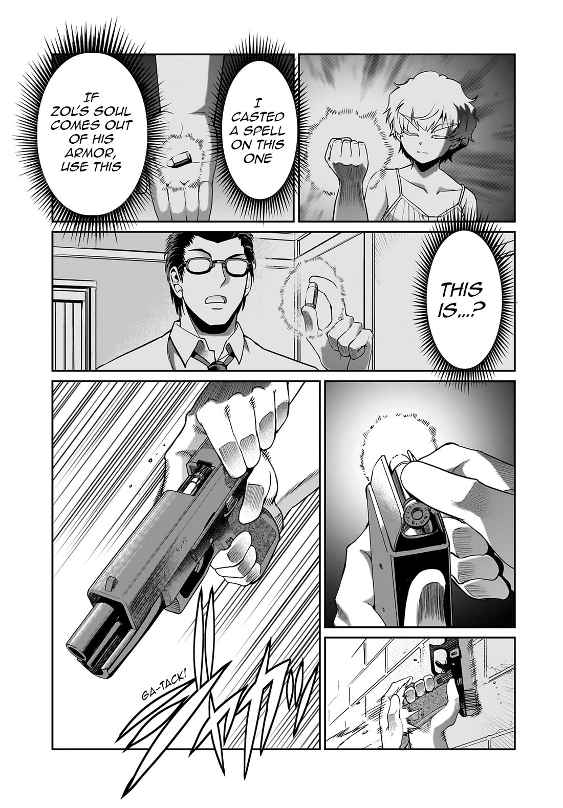 The Gunner's Life of a Middle-aged Man Summoned to Another World and Armed With a Rifle chapter 52 page 16