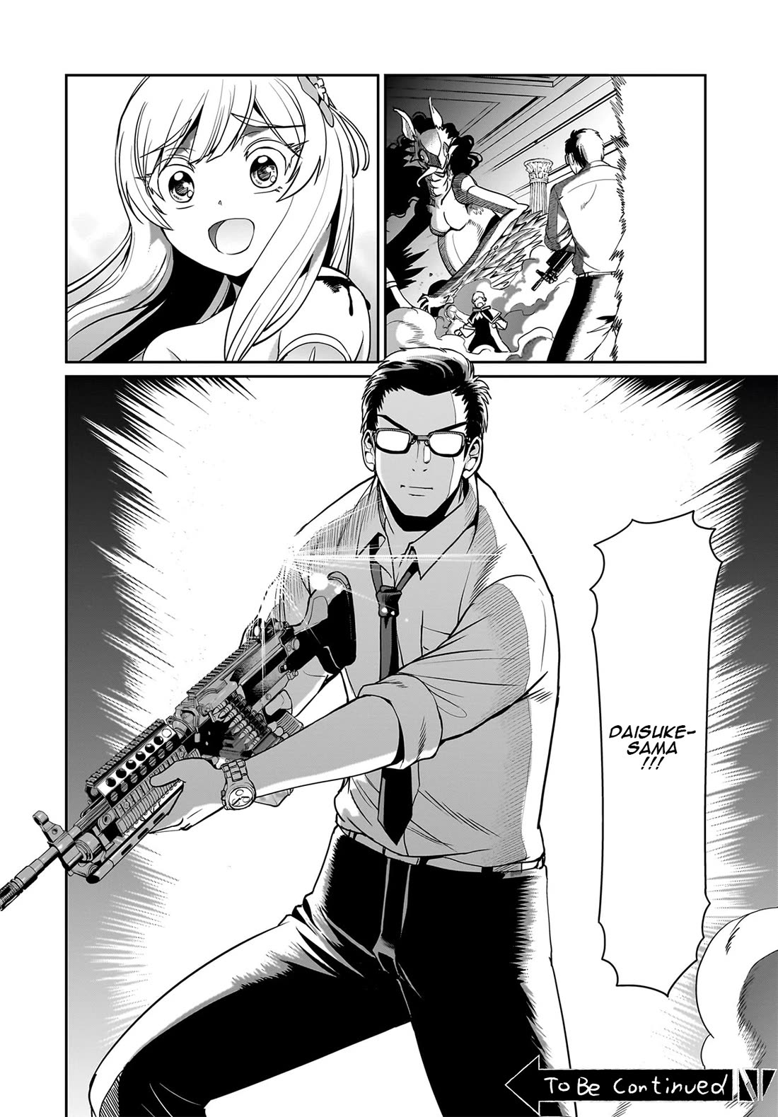 The Gunner's Life of a Middle-aged Man Summoned to Another World and Armed With a Rifle chapter 56 page 23