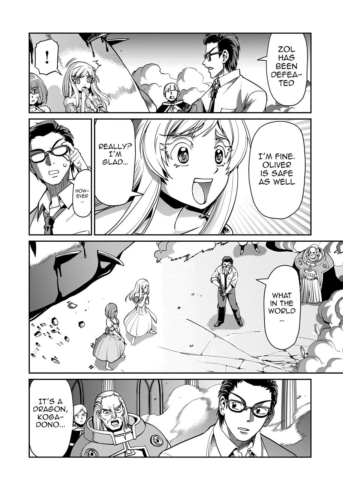 The Gunner's Life of a Middle-aged Man Summoned to Another World and Armed With a Rifle chapter 57 page 3