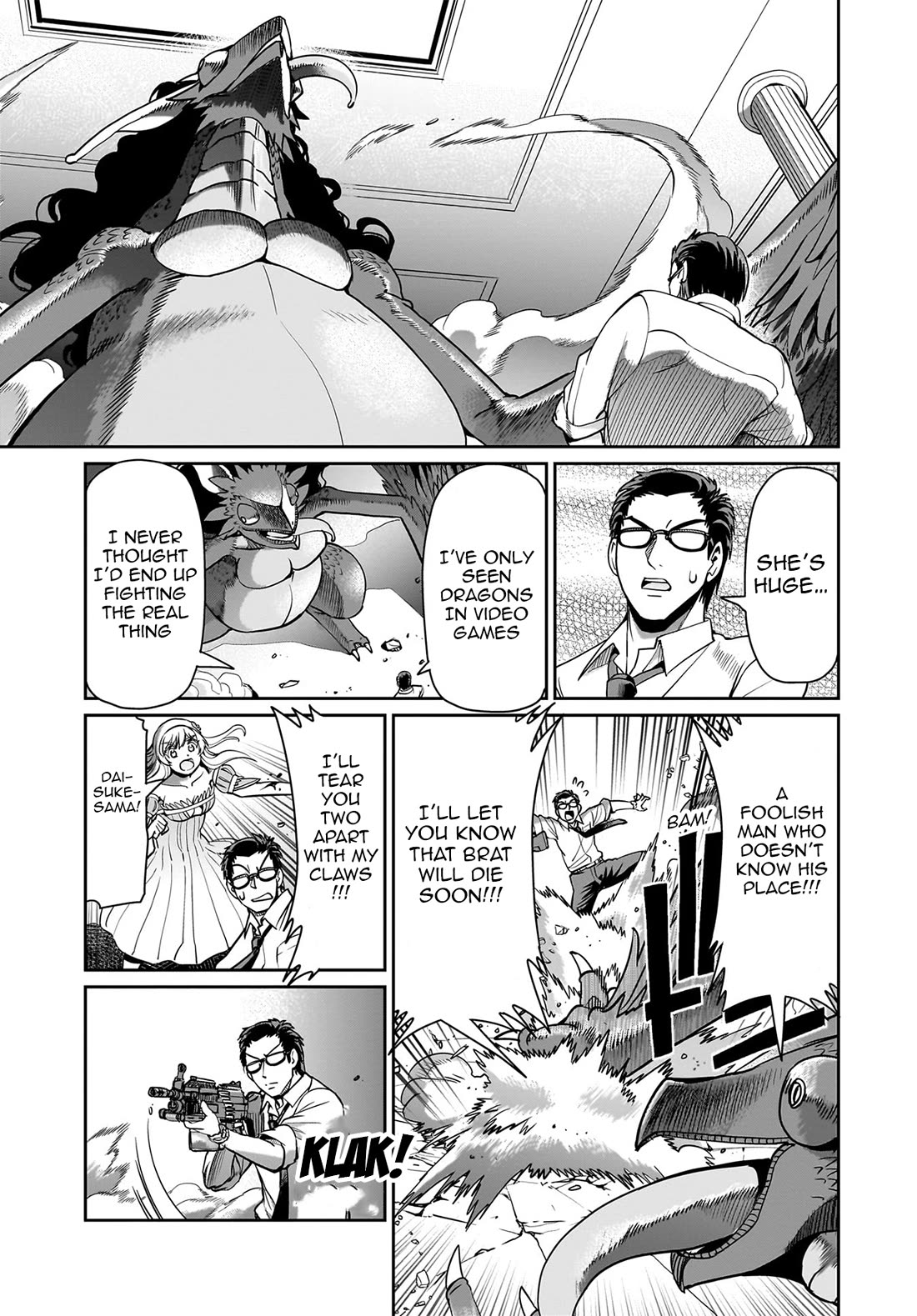 The Gunner's Life of a Middle-aged Man Summoned to Another World and Armed With a Rifle chapter 57 page 8