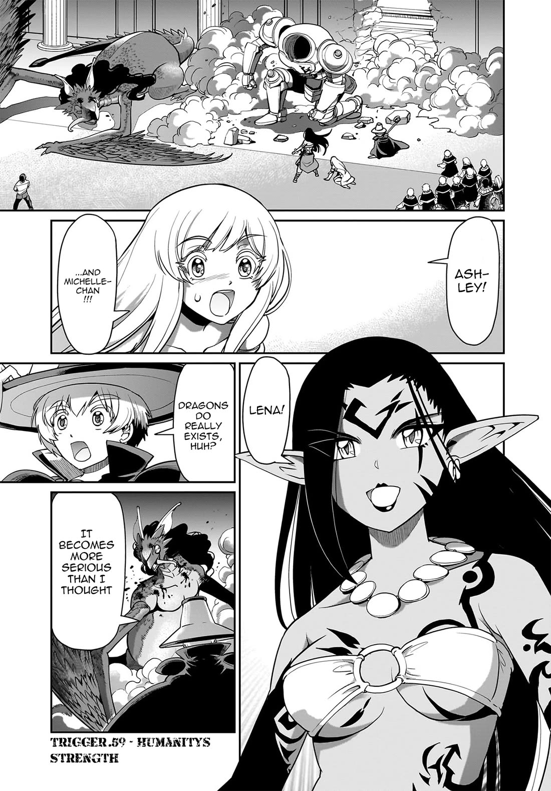 The Gunner's Life of a Middle-aged Man Summoned to Another World and Armed With a Rifle chapter 59 page 2