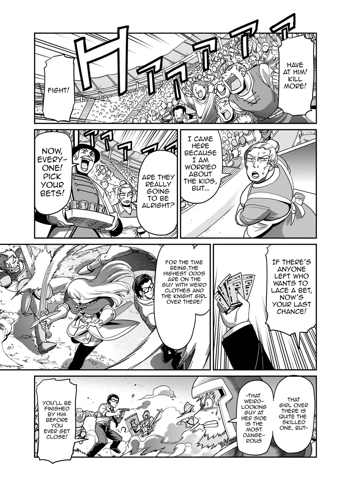 The Gunner's Life of a Middle-aged Man Summoned to Another World and Armed With a Rifle chapter 6 page 10