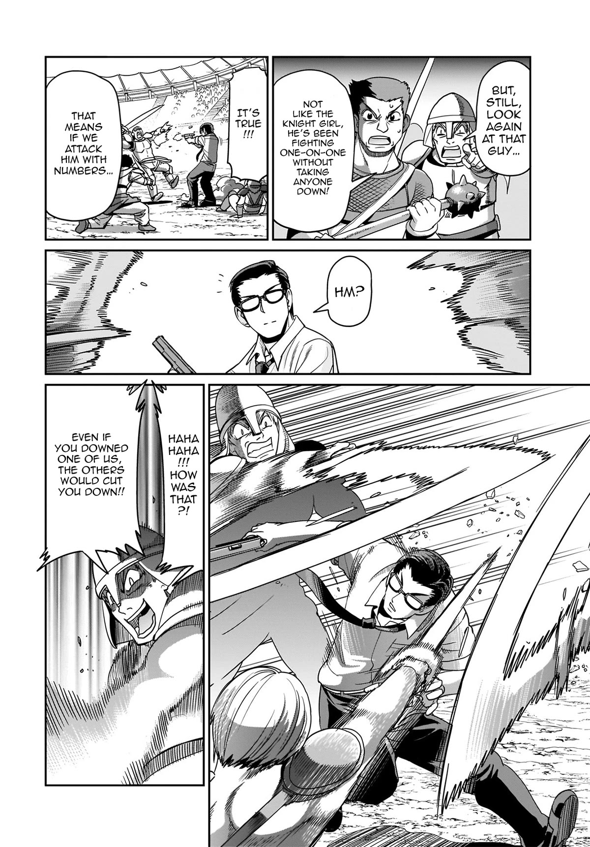 The Gunner's Life of a Middle-aged Man Summoned to Another World and Armed With a Rifle chapter 6 page 11