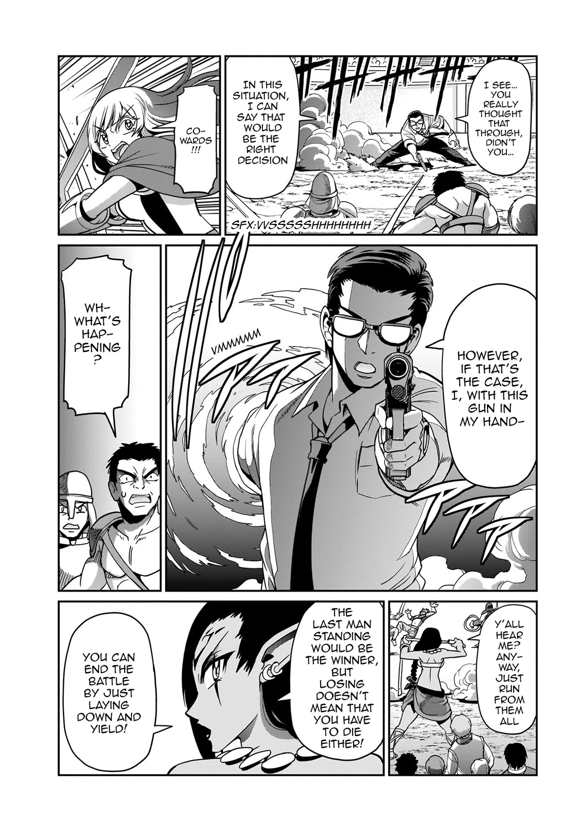 The Gunner's Life of a Middle-aged Man Summoned to Another World and Armed With a Rifle chapter 6 page 12