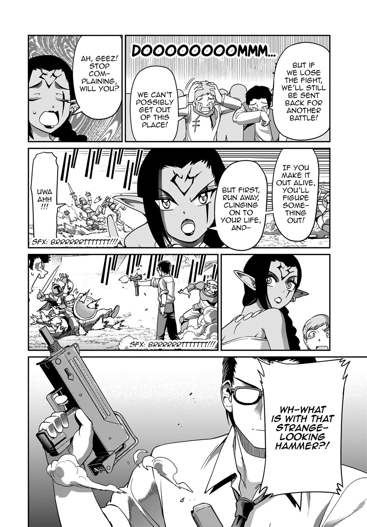 The Gunner's Life of a Middle-aged Man Summoned to Another World and Armed With a Rifle chapter 6 page 13