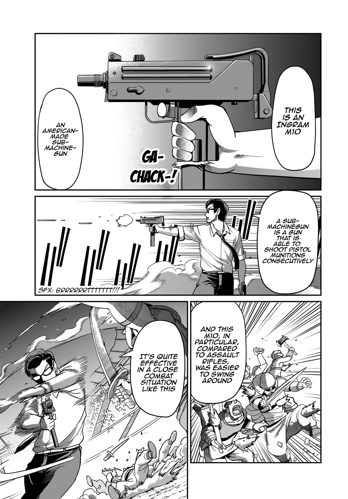 The Gunner's Life of a Middle-aged Man Summoned to Another World and Armed With a Rifle chapter 6 page 14