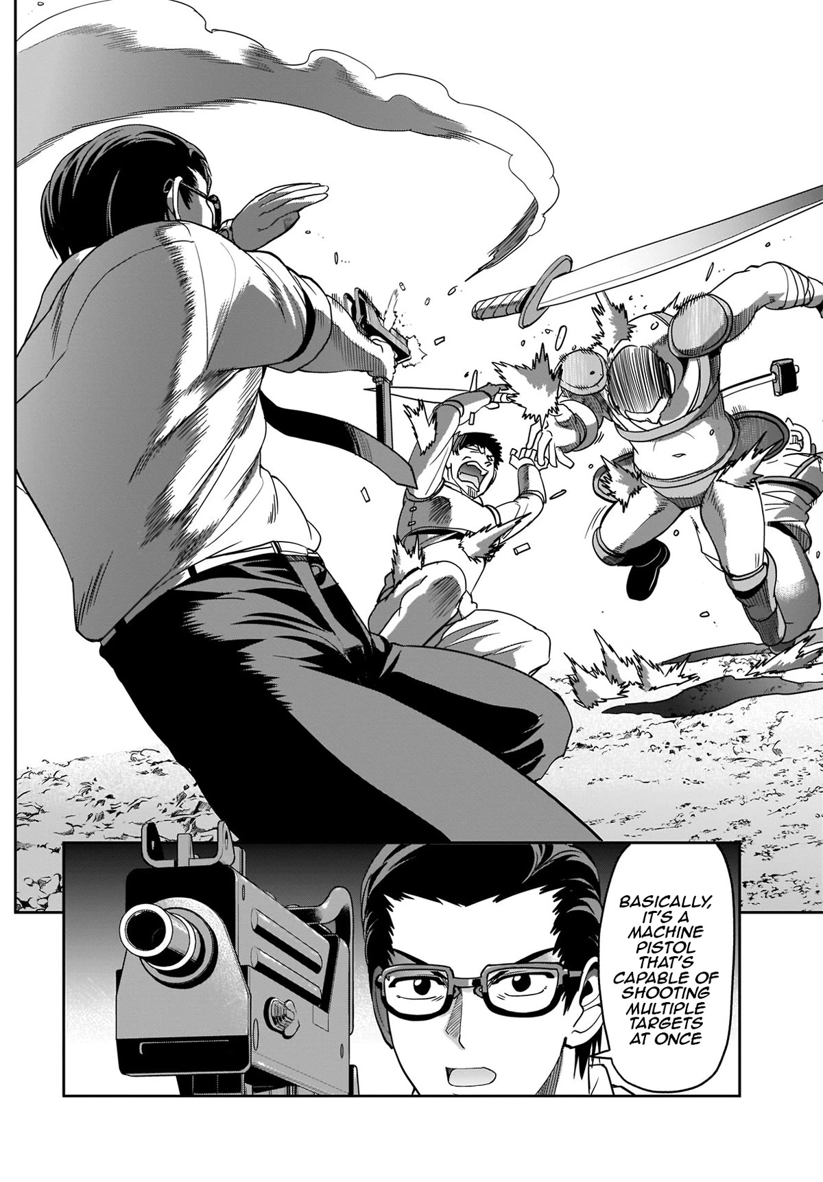 The Gunner's Life of a Middle-aged Man Summoned to Another World and Armed With a Rifle chapter 6 page 15