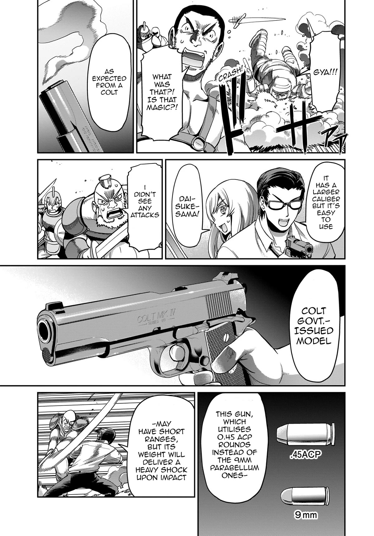 The Gunner's Life of a Middle-aged Man Summoned to Another World and Armed With a Rifle chapter 6 page 6