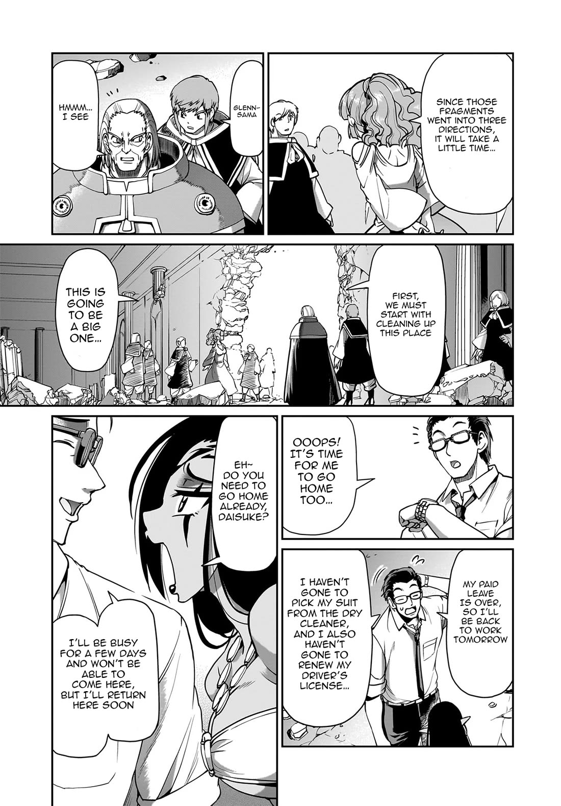 The Gunner's Life of a Middle-aged Man Summoned to Another World and Armed With a Rifle chapter 62 page 4