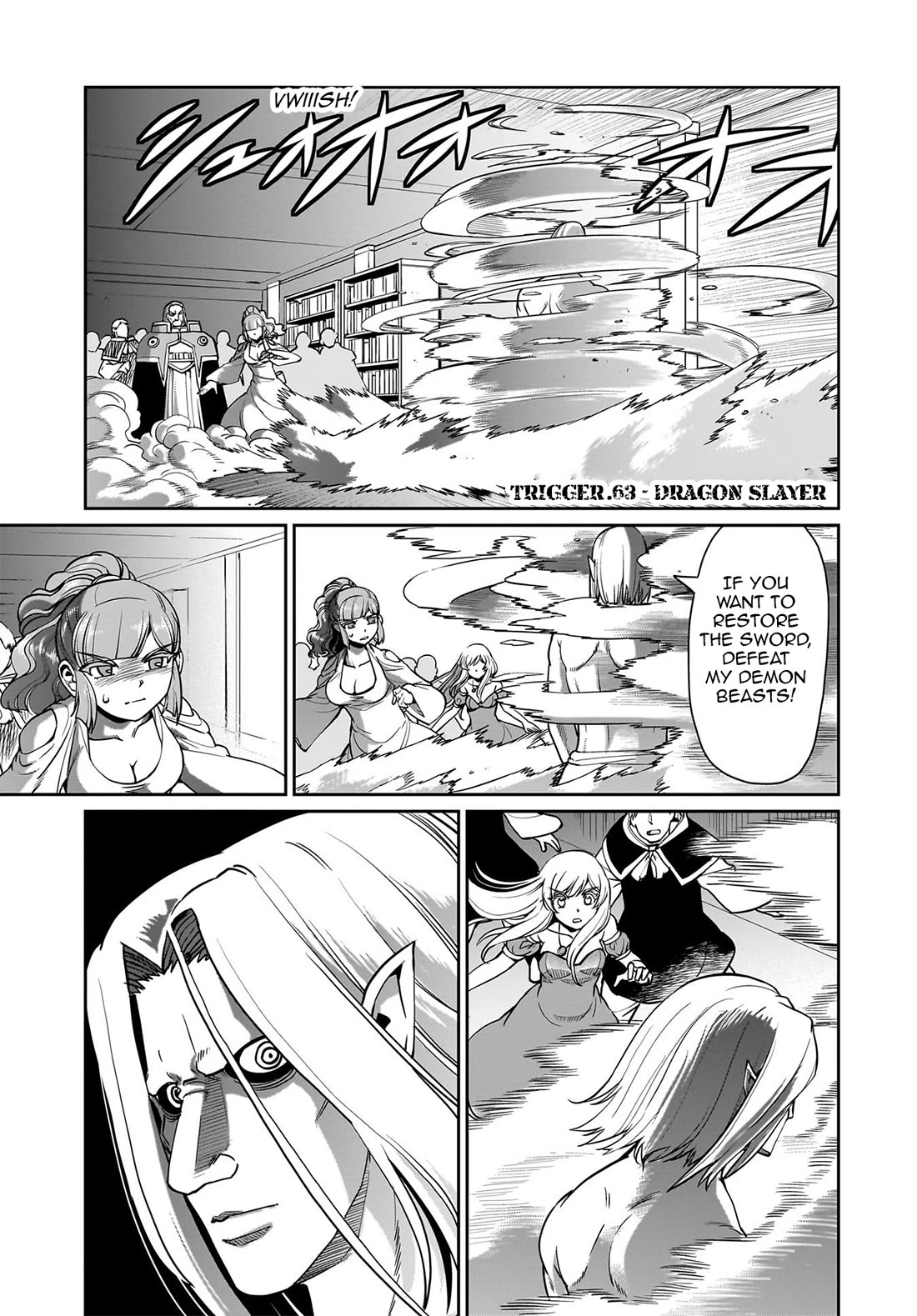 The Gunner's Life of a Middle-aged Man Summoned to Another World and Armed With a Rifle chapter 63 page 2