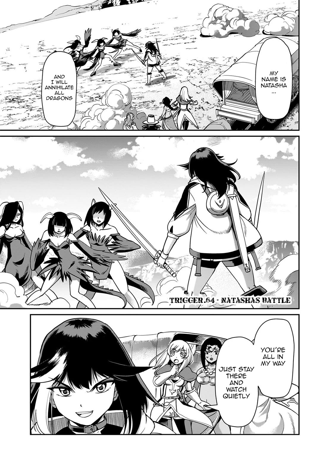 The Gunner's Life of a Middle-aged Man Summoned to Another World and Armed With a Rifle chapter 64 page 2