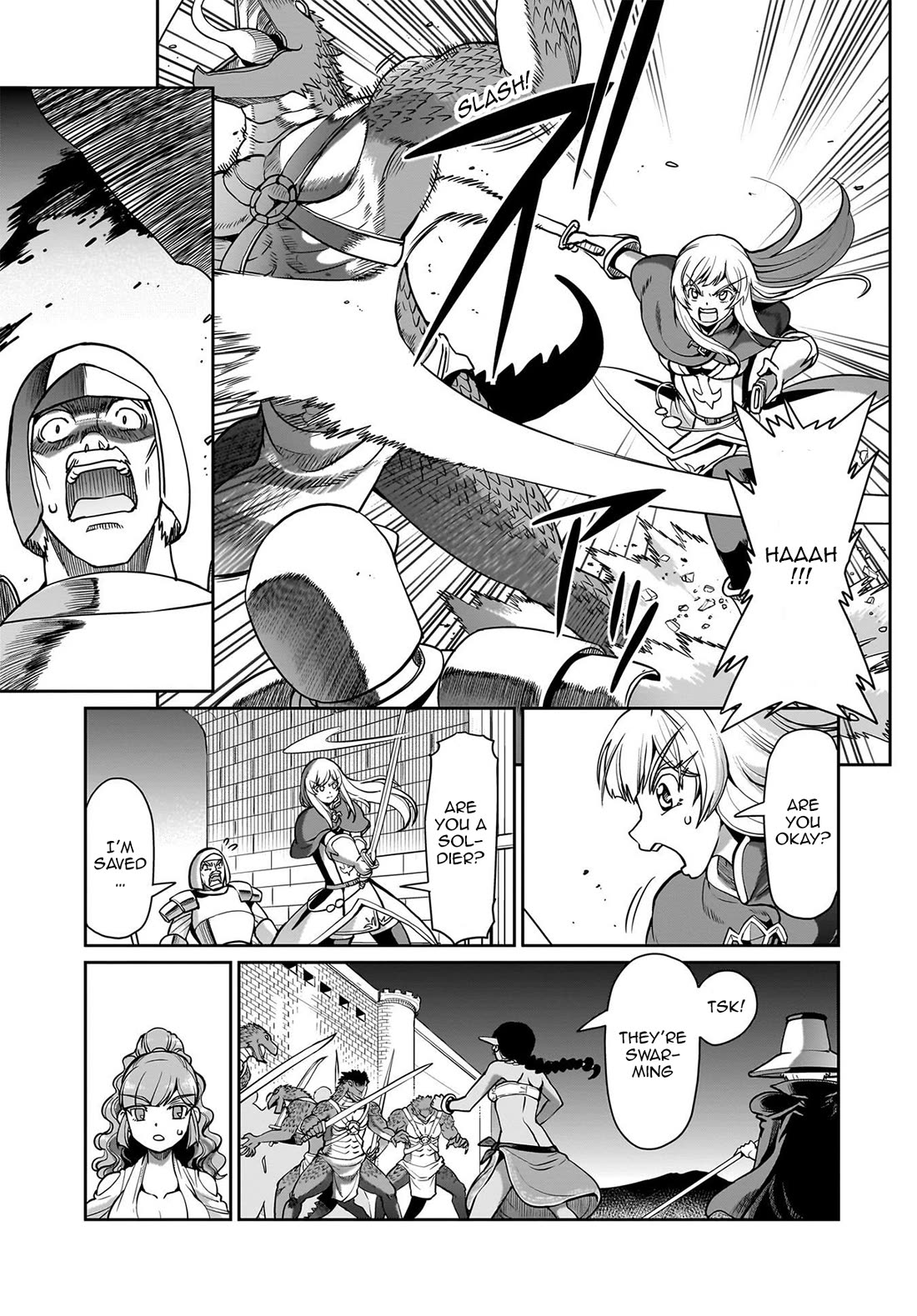 The Gunner's Life of a Middle-aged Man Summoned to Another World and Armed With a Rifle chapter 65 page 10