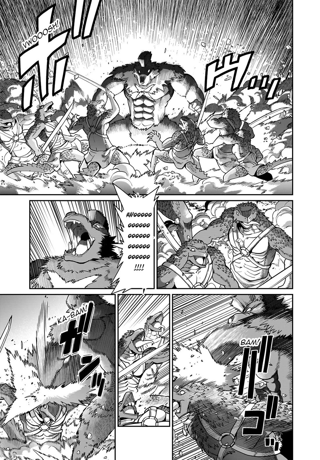 The Gunner's Life of a Middle-aged Man Summoned to Another World and Armed With a Rifle chapter 65 page 12