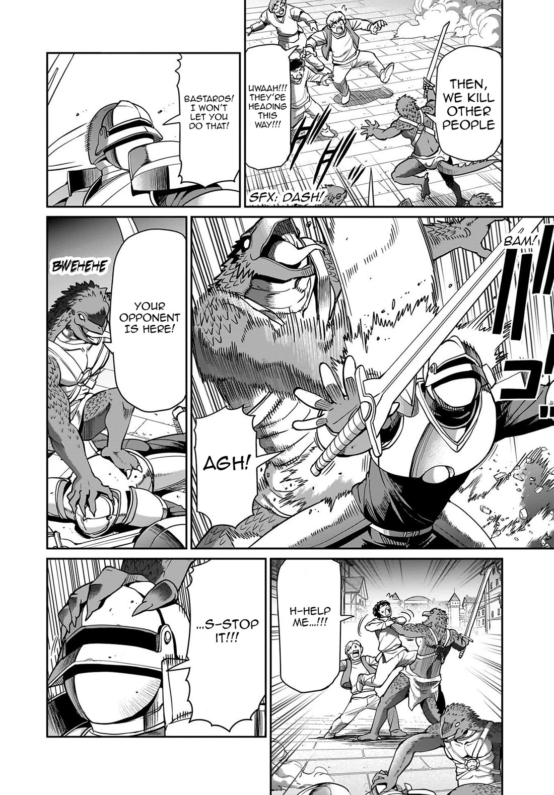 The Gunner's Life of a Middle-aged Man Summoned to Another World and Armed With a Rifle chapter 65 page 17