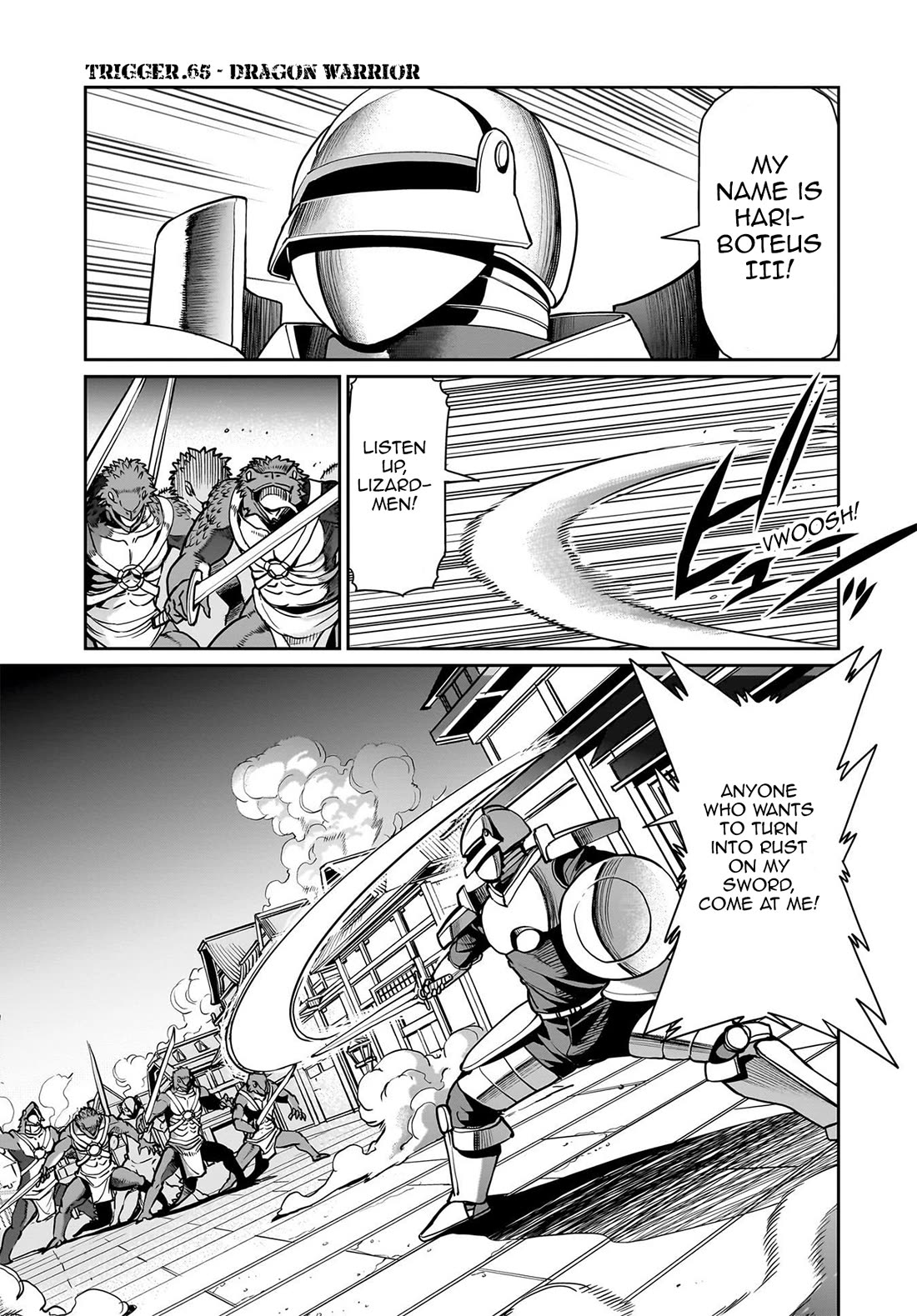 The Gunner's Life of a Middle-aged Man Summoned to Another World and Armed With a Rifle chapter 65 page 2