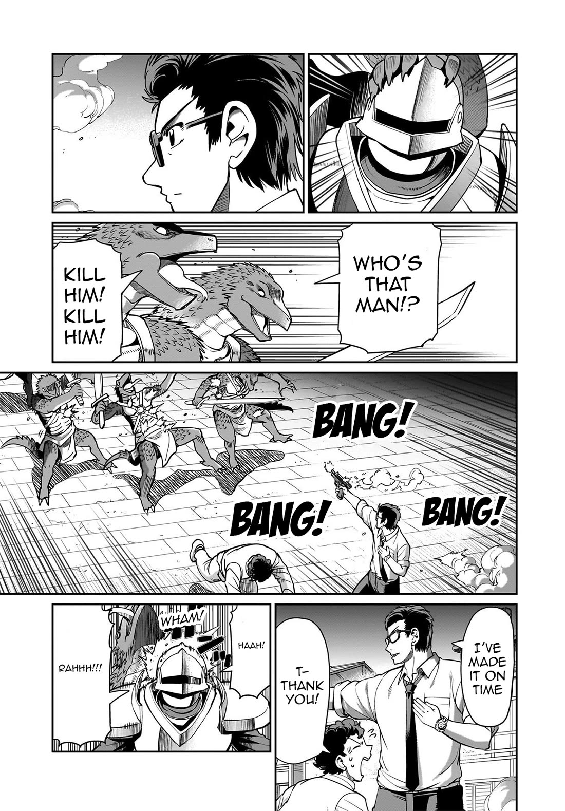 The Gunner's Life of a Middle-aged Man Summoned to Another World and Armed With a Rifle chapter 65 page 20