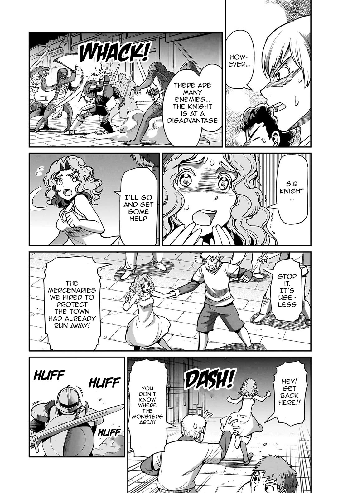 The Gunner's Life of a Middle-aged Man Summoned to Another World and Armed With a Rifle chapter 65 page 7