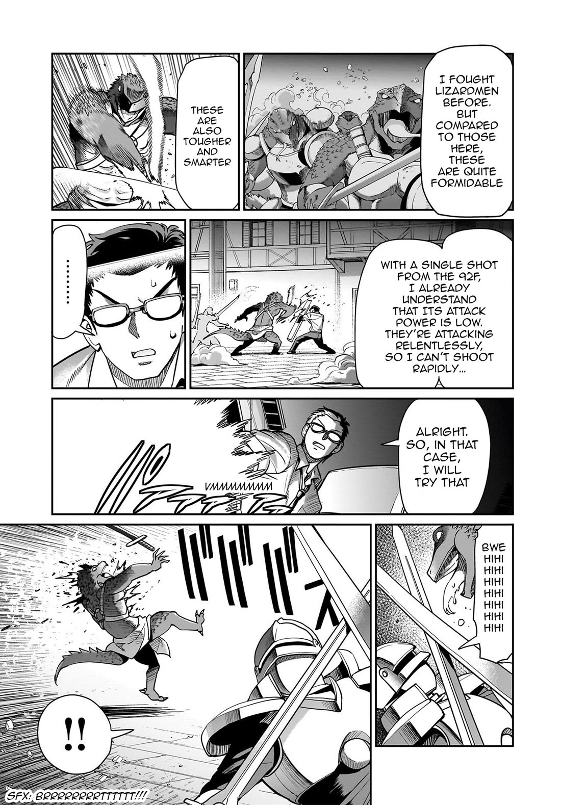 The Gunner's Life of a Middle-aged Man Summoned to Another World and Armed With a Rifle chapter 66 page 10