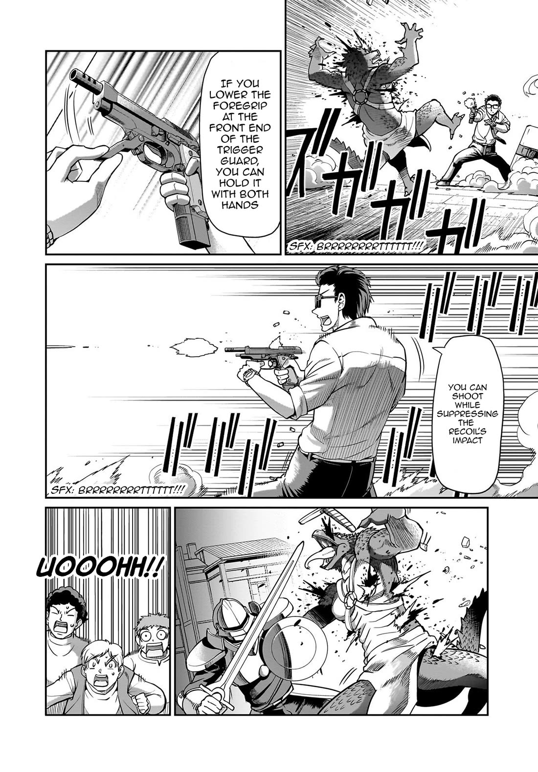 The Gunner's Life of a Middle-aged Man Summoned to Another World and Armed With a Rifle chapter 66 page 13