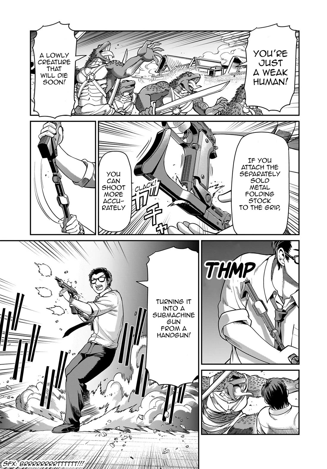 The Gunner's Life of a Middle-aged Man Summoned to Another World and Armed With a Rifle chapter 66 page 14