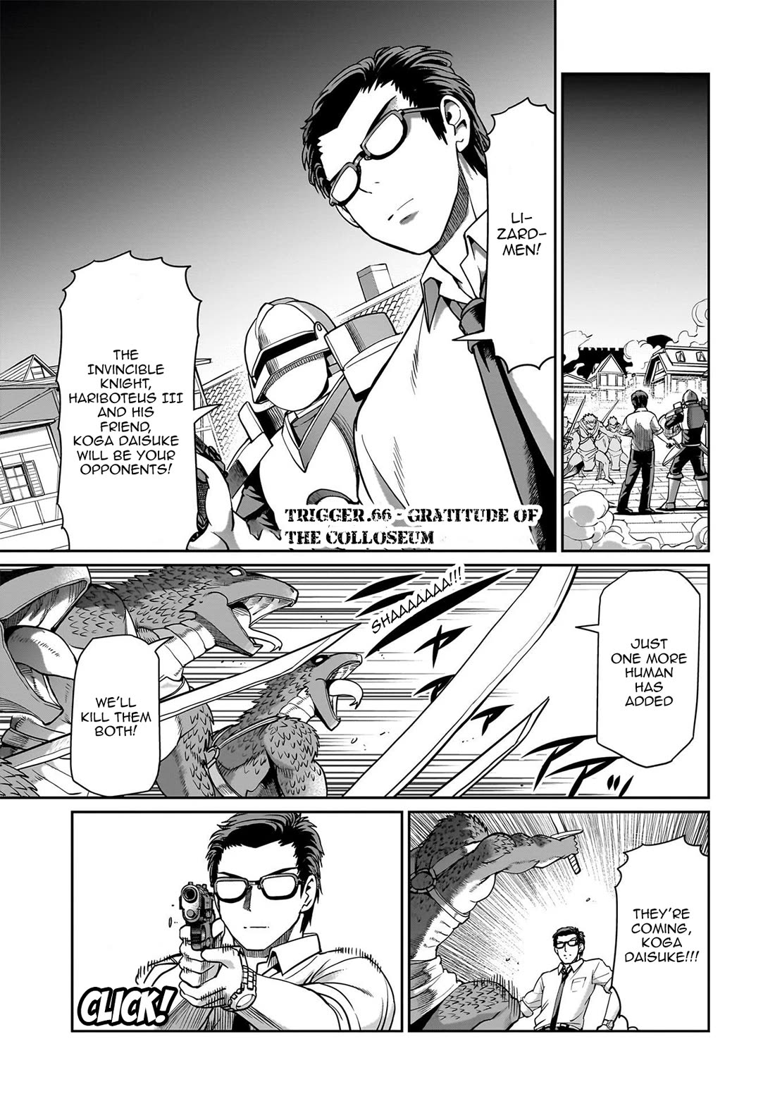 The Gunner's Life of a Middle-aged Man Summoned to Another World and Armed With a Rifle chapter 66 page 2