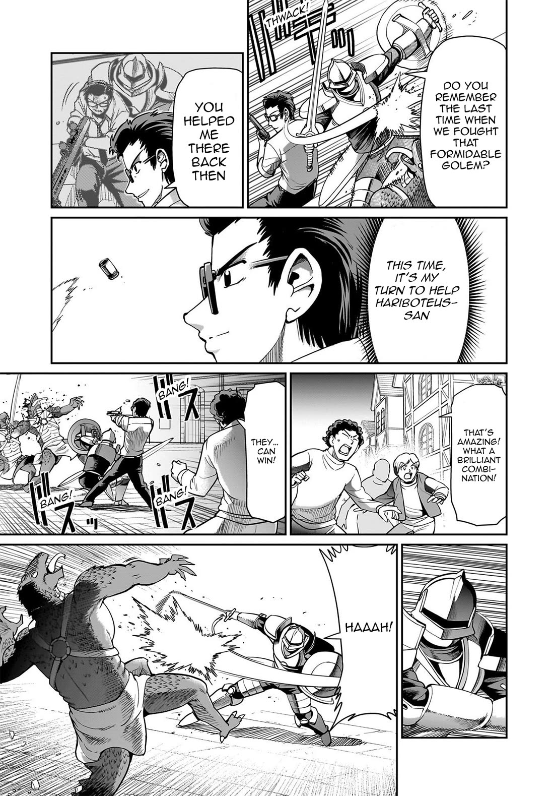 The Gunner's Life of a Middle-aged Man Summoned to Another World and Armed With a Rifle chapter 66 page 6