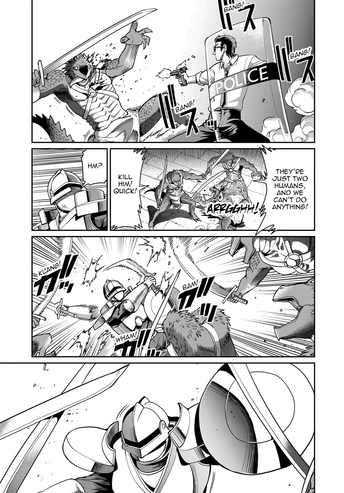 The Gunner's Life of a Middle-aged Man Summoned to Another World and Armed With a Rifle chapter 66 page 8