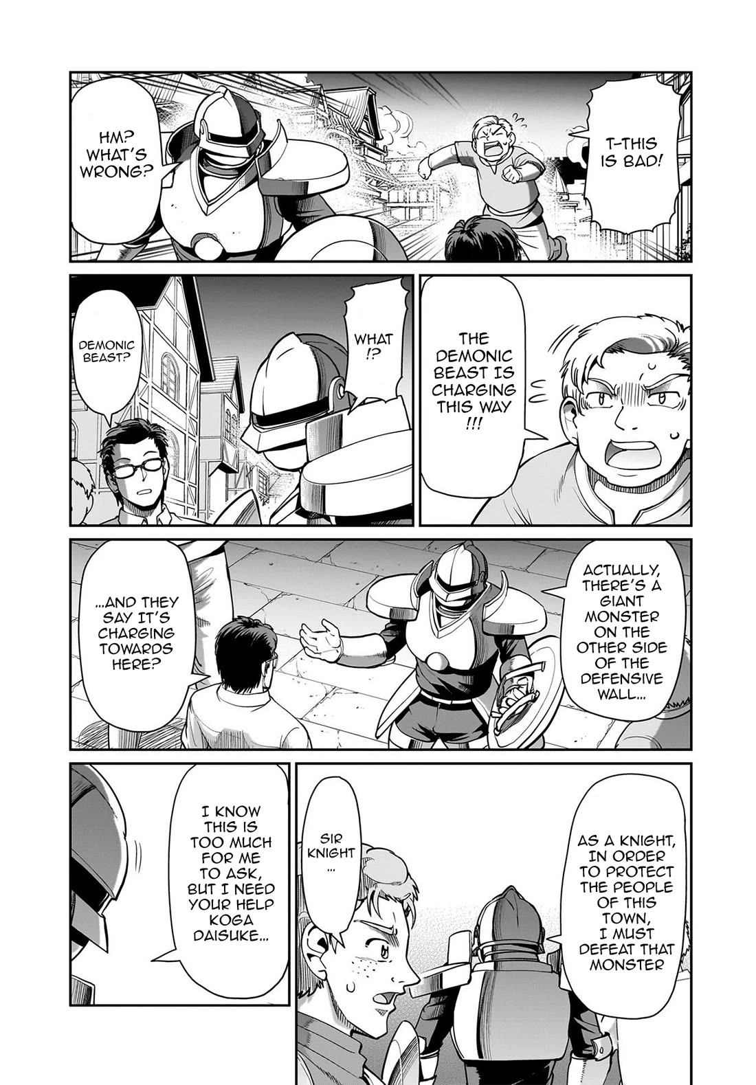 The Gunner's Life of a Middle-aged Man Summoned to Another World and Armed With a Rifle chapter 67 page 17