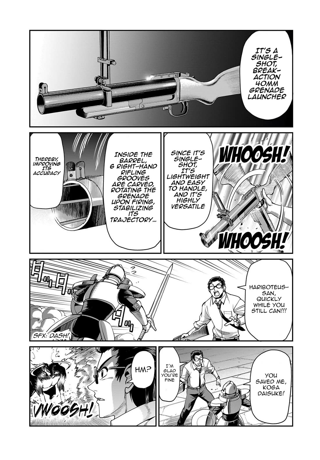 The Gunner's Life of a Middle-aged Man Summoned to Another World and Armed With a Rifle chapter 68 page 16